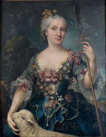 ЛУАР, Марианна. Портрет Святой-Агнес