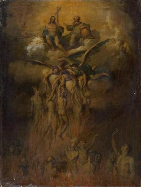 БОХЕР*** (французская школа XVIII в.). Души чистилища