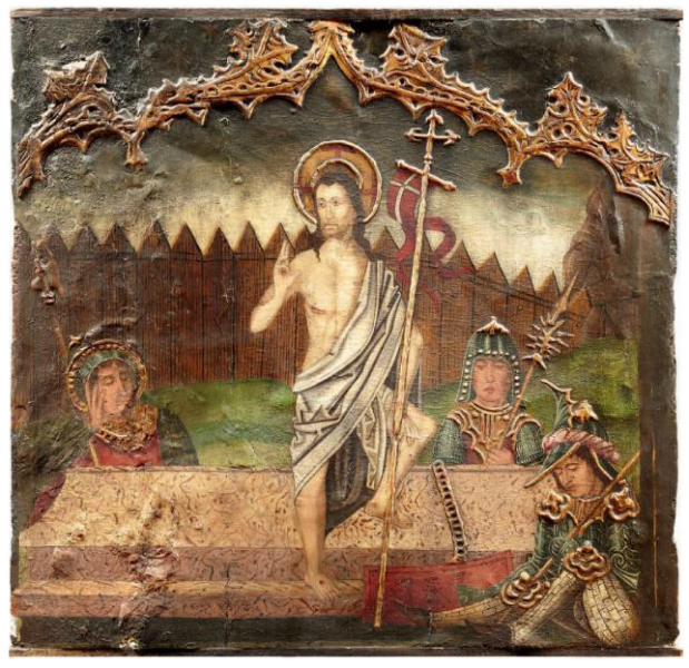 Арагонская школа живописи кон. XV - нач. XVI вв. Воскресение Христа
