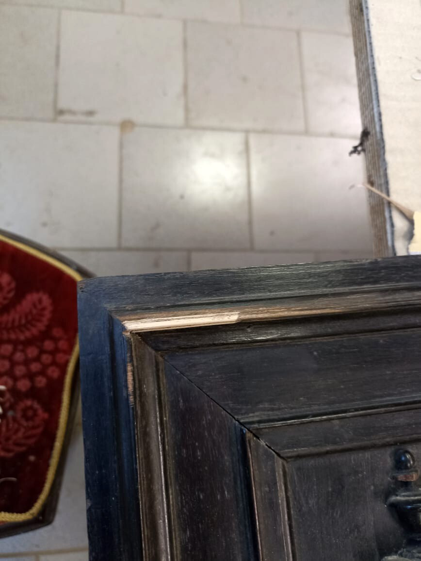 Фото в процессе реставрации. Часть 3. Инвентарный номер: 18-0998